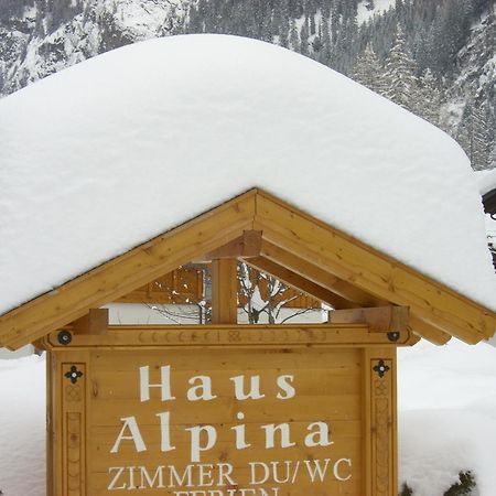 Haus Alpina Hotel Kaunertal Exterior photo